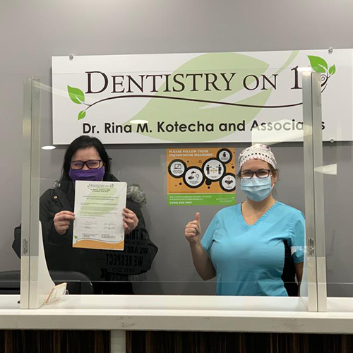 Ashley, Happy Patient who recently successfully completed treatment at Dentistry on 10
